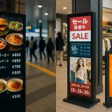 【集客・売上アップの切り札！】デジタルサイネージの魅力と活用方法を徹底解説