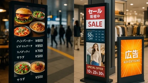 【集客・売上アップの切り札！】デジタルサイネージの魅力と活用方法を徹底解説