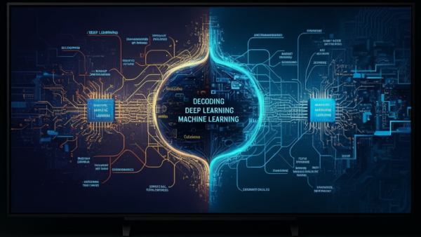 ディープラーニングと機械学習の解読: 洞察と対比