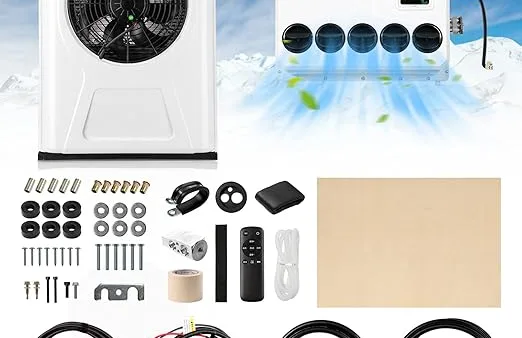 NEKPOKKA 12V直流エアコン　車エアコン　リモコン付き Amazon.co.jp: NEKPOKKA 12V DCエアコン トラック、RV、掘削機