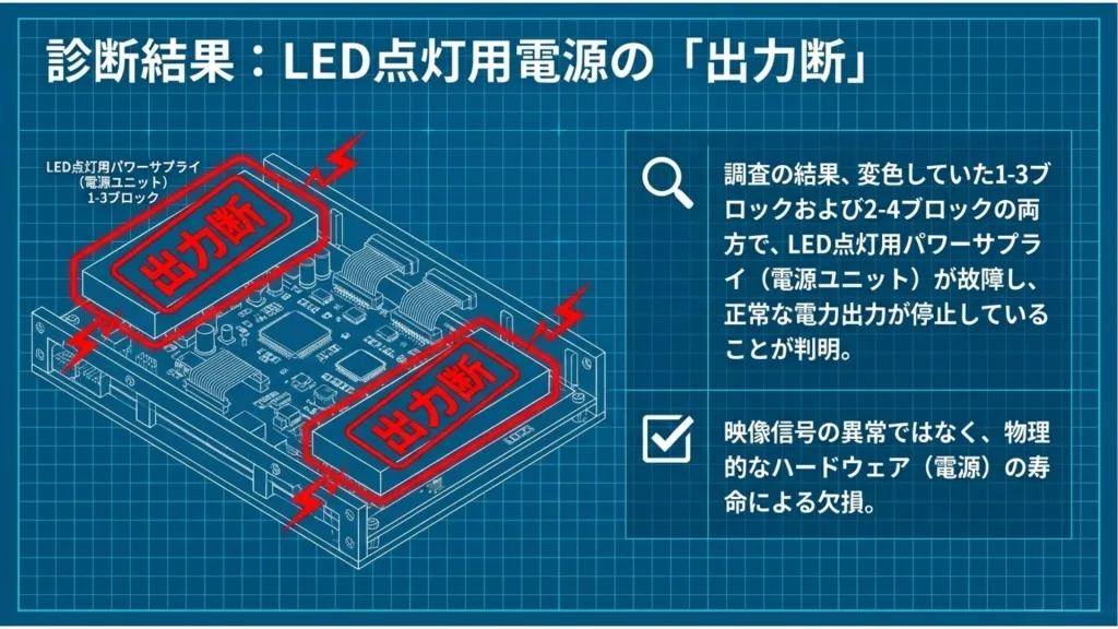 巨大LEDビジョンの故障から学ぶ:電源と冷却が支える「表示の裏側」 4 5 1